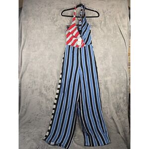 Alice Olivia Wide-Leg Spaghetti Strap Jumpsuit Womens 4 Rivera NWT $550